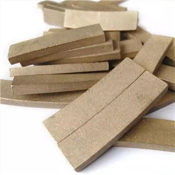 Segments de diamant per al tall de blocs de marbre