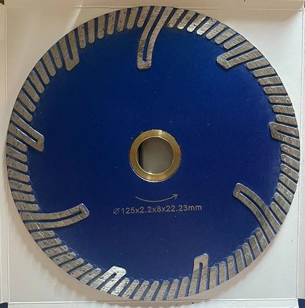 Turbo Saw Blade with Protecting Teeth